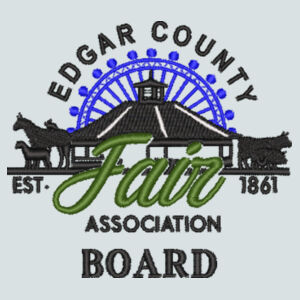 Edgar County Fair Logo Embroidered on a  Sport-Tek® - Women's PosiCharge ® Competitor Polo Design