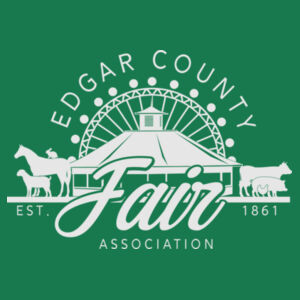 Edgar County Logo Engraved on a Polar Camel® - Stainless Steel Vacuum Insulated Beverage Holder Design
